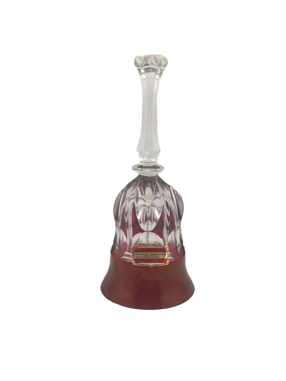 Bleikristall 24% Lead Crystal Glass Bell